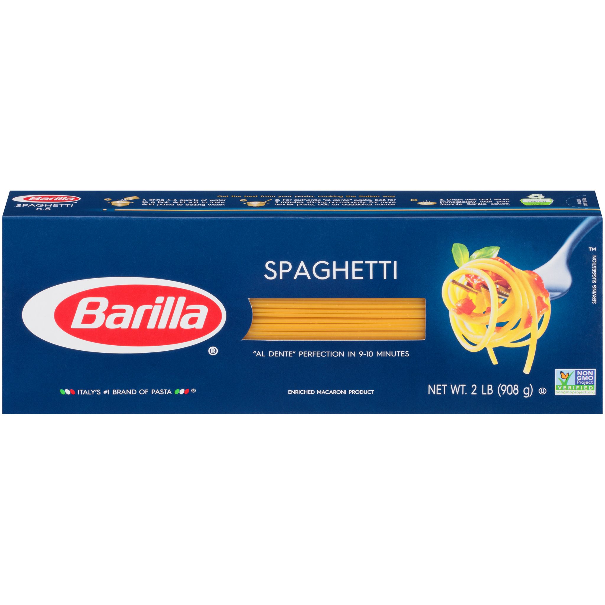 макароны синяя упаковка италия